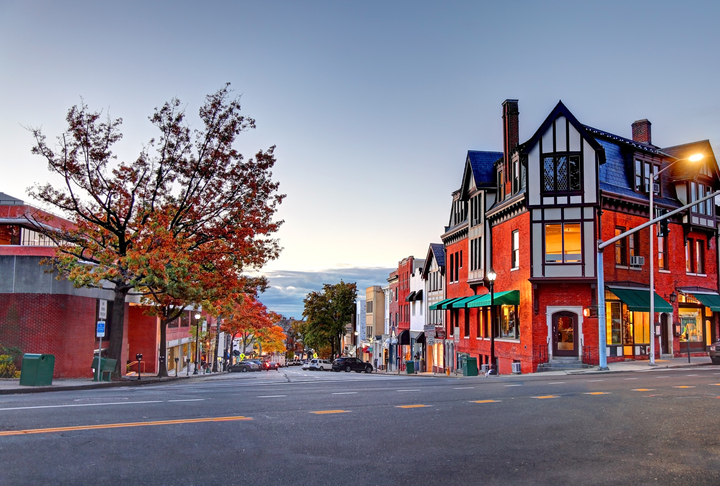 Panoramic Image of Greenwich, CT